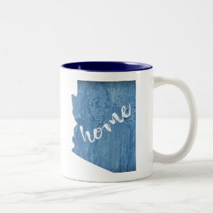 Arizona Houtnerf Tweekleurige Koffiemok