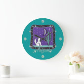 Arizona Howling Coyote Wall klok (Huis)