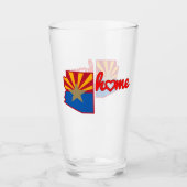 Arizona is zijn thuis glas (Voorkant)
