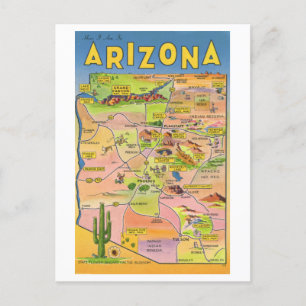Arizona kaart reizen