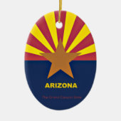 Arizona Keramisch Ornament (Voorkant)