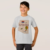 Arizona Kinder T-Shirt (Voorkant volledig)