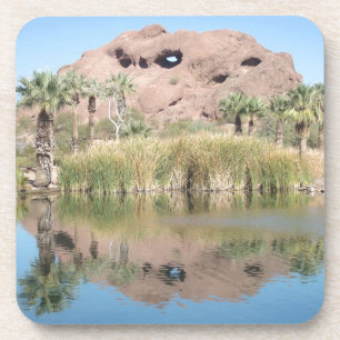 Arizona Landmark Foto Hole in the Rock Phoenix Bier Onderzetter