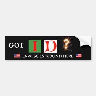 Arizona Law Support Bumpersticker