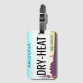 Arizona License Bord Bagagelabel (Voorkant (verticaal))