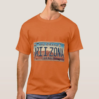 Arizona License Bord T-shirt
