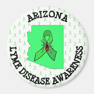 Arizona Lyme-ziekte bewustzijn linten Teek Magneet