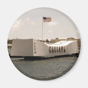 Arizona Memorial Pearl Harbour Magneet