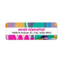 Arizona Monsoon-geïnspireerde Abstract