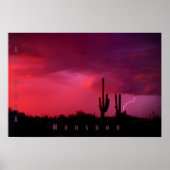 Arizona Monsoon Poster (Voorkant)