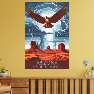 Arizona Monument Valley WPA Canvas Afdruk