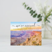 Arizona Moving Announcement Briefkaart (Staand voorkant)