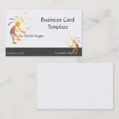 Arizona Music Kokopelli Visitekaartje (Voorkant / Achterkant)