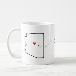 Arizona naar Florida - Heart2Heart Coffee-Mok Koffiemok