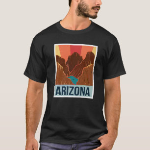 Arizona National Park Grand Canyon Mountains Kleur T-shirt