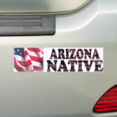 Arizona Native Bumpersticker (Op auto)