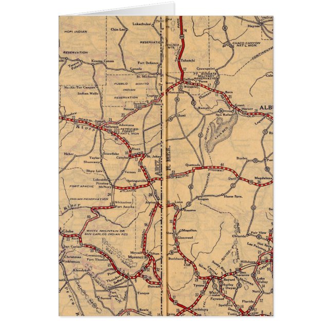 Arizona, New Mexico (Voorkant)