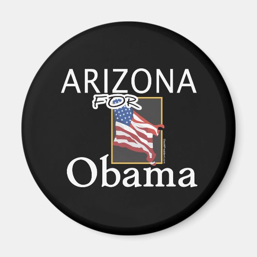 Arizona pour Obama Magnet (Devant)