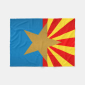 Arizona Pride Fleece Deken (Voorkant (Horizontaal))