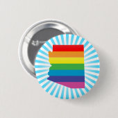 arizona pride . ronde button 5,7 cm (Voorkant /achterkant)
