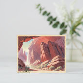 Arizona Red Rocks Briefkaart (Staand voorkant)