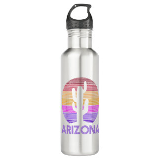 Arizona - Retro Cactus Souvenir Waterfles