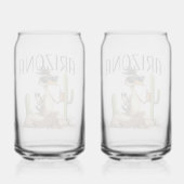 Arizona Roadrunner having a beverage (Verso)