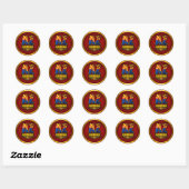 Arizona Ronde Sticker (Vel)
