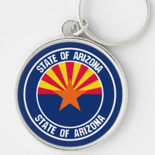 Arizona Round Emblem Sleutelhanger