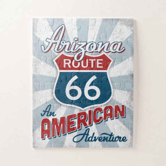 Arizona Route 66 Amerika Legpuzzel (Verticaal)