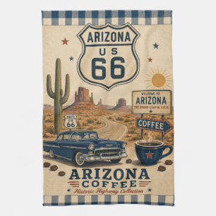 Arizona Route 66 Desert Coffee Americana Theedoek