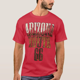 Arizona Route 66 Grafisch T-shirt