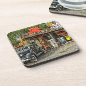 Arizona Route 66 Rustic retro store Onderzetter (Linkerzijde)