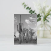 Arizona Saguaro Briefkaart (Staand voorkant)