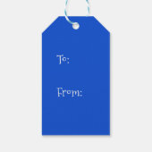 Arizona Saguaro Cactus Personalized Gift Label Cadeaulabel (Achterkant)