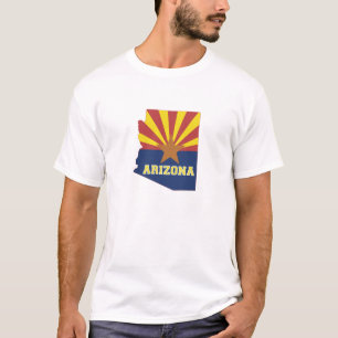 Arizona - Schets van het overzicht van de Arizonan T-shirt