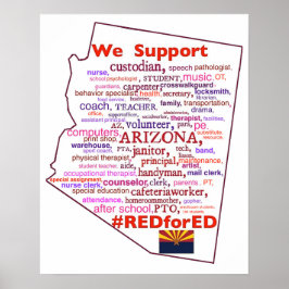 Arizona School Support Poster