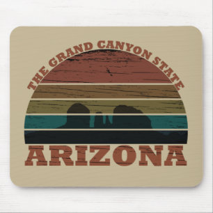 Arizona sedona Grand canyon landschap retro Muismat