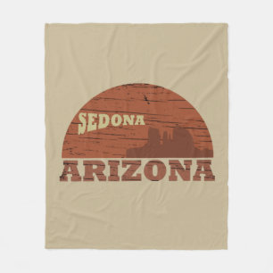 Arizona Sedona landschap als  Fleece Deken