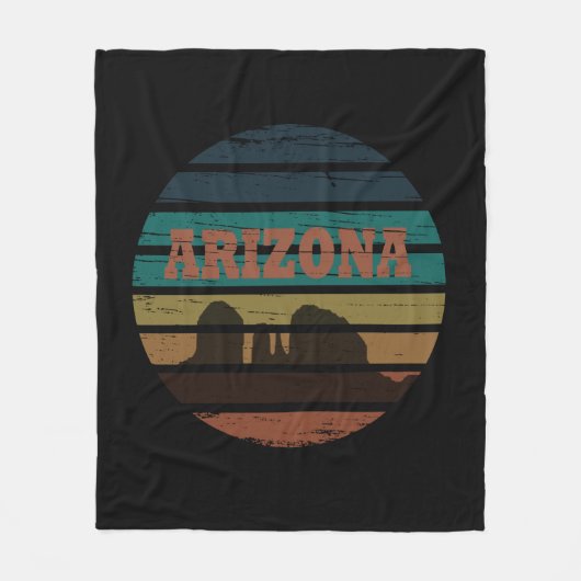Arizona Sedona landschap als  Fleece Deken (Voorkant)