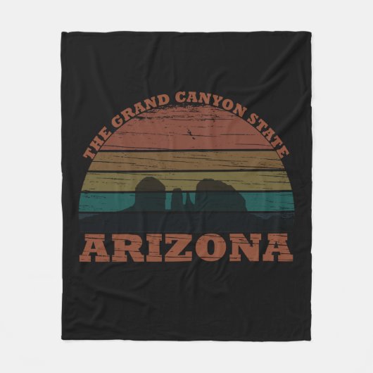 Arizona Sedona landschap als Fleece Deken (Voorkant)
