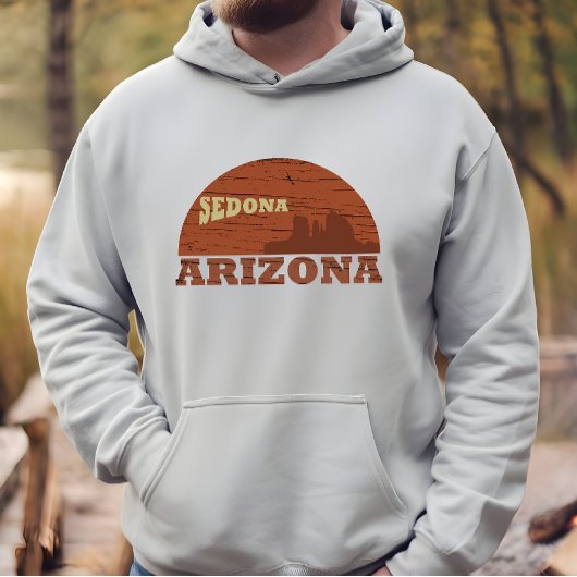 Arizona Sedona landschap az retro Hoodie