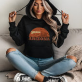 Arizona Sedona landschap az retro Hoodie