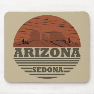 Arizona sedona landschap az retro muismat