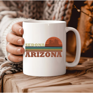 Arizona Sedona zonsondergang az retro Mok