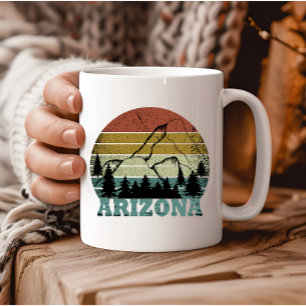 Arizona Sedona  zonsondergang retro az Koffiemok