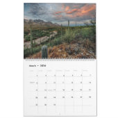Arizona Skies grand calendrier de deux pages (Mar 2026)
