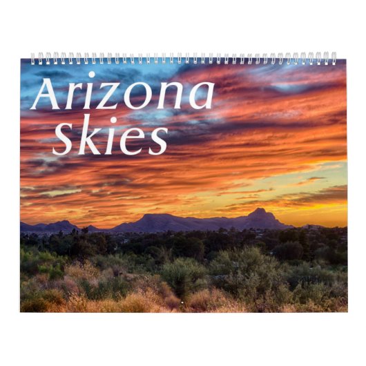 Arizona Skies grand calendrier de deux pages (Protection)