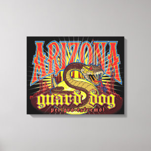 Arizona Slangen Kunst Canvas Afdruk