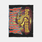 Arizona Slangen Kunst Fleece Deken (Voorkant)